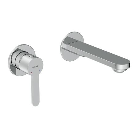 Смеситель для раковины встраиваемый Cersanit Oliva хром однорычажный (68975)