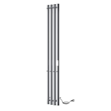Полотенцесушитель электрический Indigo Style 1200х182 мм 65 Вт с терморегулятором хром