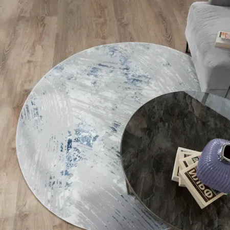 Ковер полиэстер Inspire Breeze 5949A круг ø160 см цвет бежевый заготовка для росписи и декупажа часов круг 13587 3мм 246х246мм упаковка