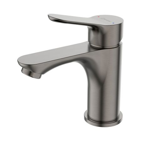 Смеситель для раковины Lemark Siberia графит однорычажный (LMF-7012B-GM)