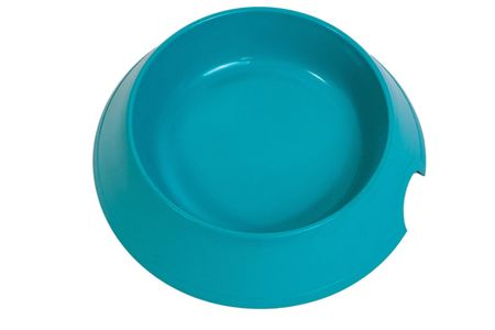 Миски Yami Yami миски Простая миска для кошек пластиковая, бирюзовая (200 мл)
