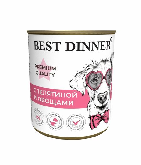 Консервы, паучи Best Dinner Консервы Premium меню №4: 