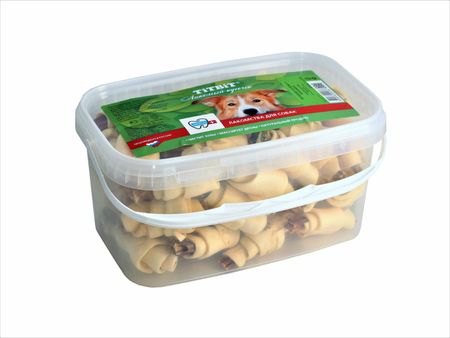 Лакомства TiTBiT Рогалики из кожи с начинкой (3.3 л)