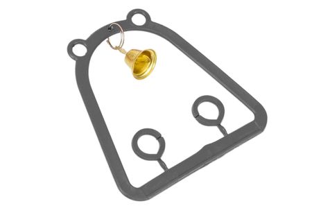 Игрушки Yami-Yami Качель для птиц с колокольчиком (серый)