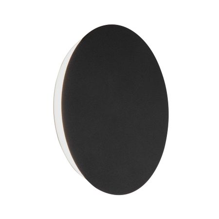 Светильник светодиодный настенный Vitaluce 3900-4200К 11 Вт 2,5 кв.м черный IP20 (V4671-1-1A)