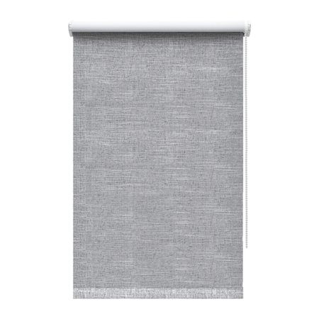 Рулонная штора блэкаут 100х160 см Decofest Каролина серая каролина чернега толик и пуделёк фитилёк   художественный путеводитель прогулки по петербургу