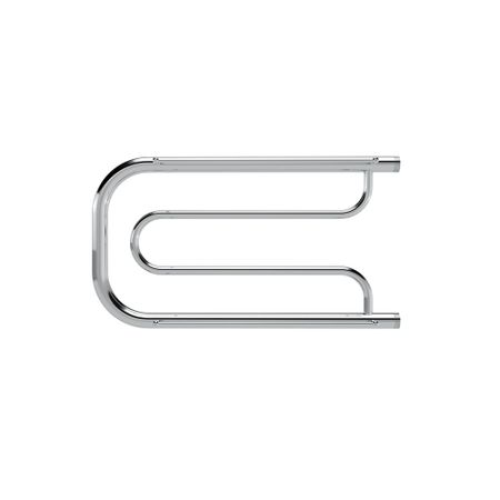 Полотенцесушитель водяной Indigo P 320х600 мм фокстрот с боковым подключением 320 мм с полкой хром