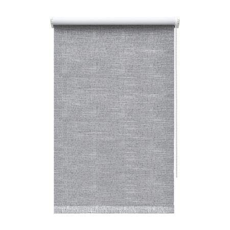 Рулонная штора блэкаут 180х175 см Decofest Каролина серая каролина чернега толик и пуделёк фитилёк   художественный путеводитель прогулки по петербургу