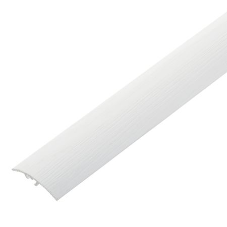 Порог алюминиевый разноуровневый кант 41х900 мм дуб кантри белый перепад до 12 мм