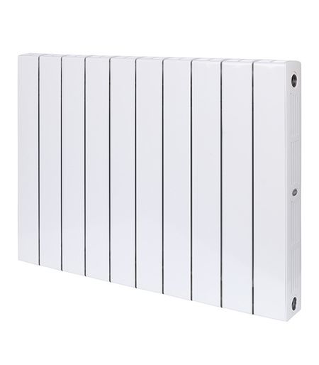 Радиатор биметаллический Rifar Supremo 500 мм 10 секций 3/4 боковое подключение белый лента цифр математика раскладной плакат из 9 секций упаковка фгос