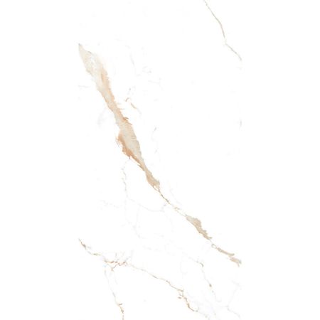 Керамогранит Lavelly Calacatta Toscana белый полированный 1200x600x8,5 мм (2 шт.=1,44 кв.м)