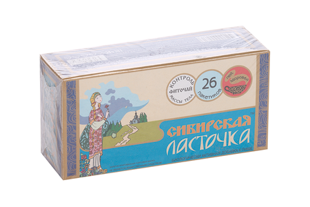 Сибирская ласточка фиточай, 26 шт, фильтр-пакет