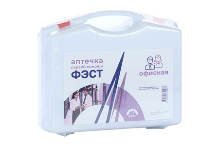 Аптечка Фэст первой помощи Офисная, футляр пластмасс