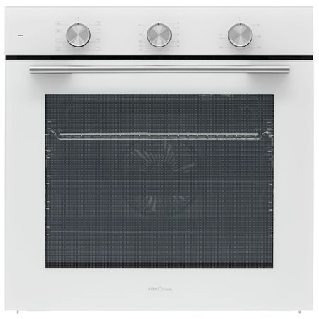 Духовой шкаф электрический встраиваемый Krona Berne 595 мм белый (КА-00005564)
