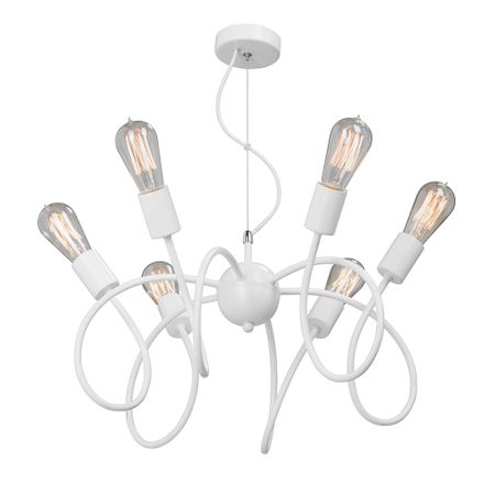 Люстра потолочная Vitaluce V4596 E27 360 Вт 18 кв.м (V4596-0/6S) комплект журналов по пожарной безопасности 10 журналов