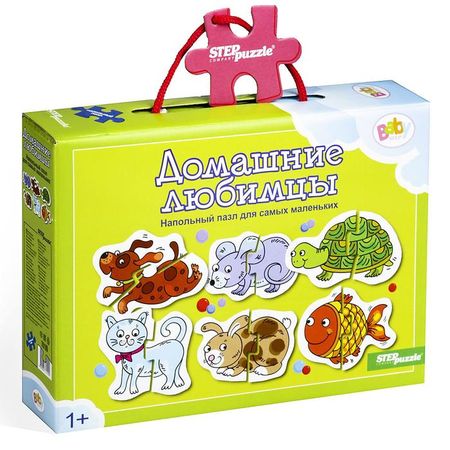 Напольный пазл-мозаика «Домашние любимцы» (Baby Step) (малые) татьяна леонидовна коваль домашние любимцы