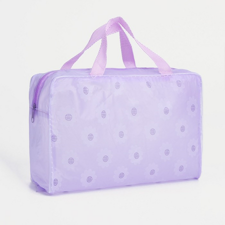 Косметичка ПВХ, отдел на молнии, 2 ручки, цвет сиреневый ерофей трофимов отдел номер тринадцать