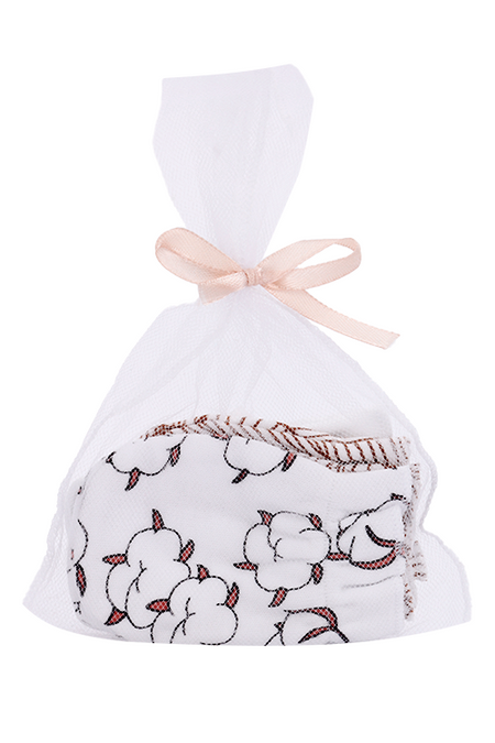 Рукавички-антицарапки Мьельк Хлопок/Палм три/Хеллоу мами, 3 шт