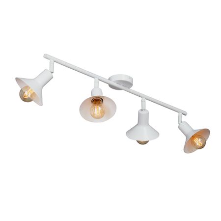 Спот потолочный Vitaluce E27 160 Вт 12 кв.м белый матовый IP20 (V4807-0/4PL) джон донн по ком звонит колокол