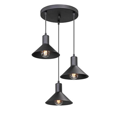 Люстра потолочная Vitaluce V4786 E27 120 Вт 9 кв.м (V4786-1/3S)