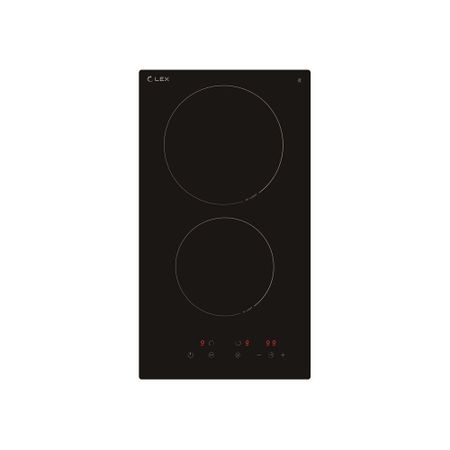Варочная панель электрическая Lex EVH 3020B BL 2 конфорки черная