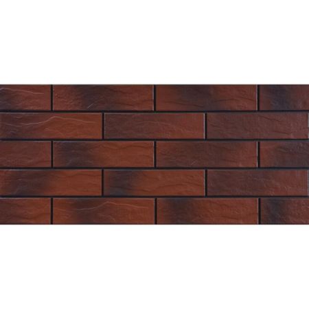Клинкерная плитка для фасада Cerrad Elewacja Country (32 шт.= 0,5 кв.м) бордовая 245х65х6,5 мм