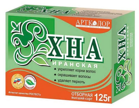 Хна Артколор иранская натуральная д/окрашивания волос 125 мл александр александрович тамоников иранская мина