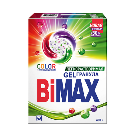 Порошок для стирки BIMAX Стиральный порошок Color Automat Gelгранула стиральный порошок duo activ 1 8 кг
