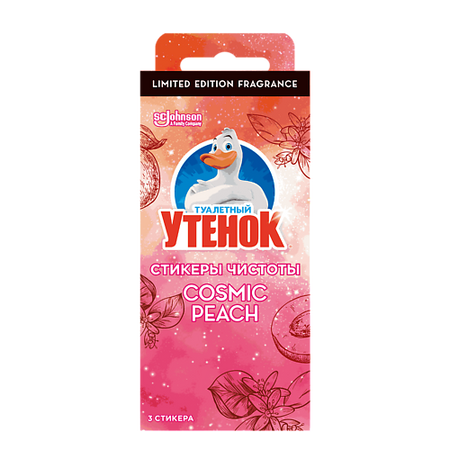 Саше ТУАЛЕТНЫЙ УТЕНОК Стикер чистоты COAMIC PEACH стикер экскаватор для hitachi zax200 210 240 250 270 330 350 360 3 3g