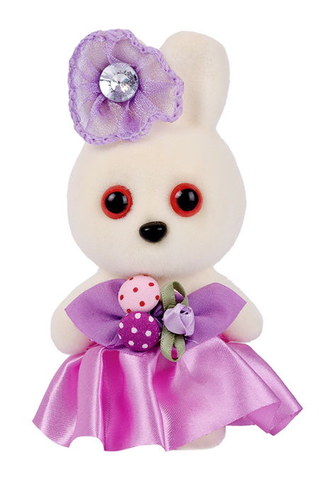 Игрушка «Зайка с бантиком», большие глазки, цвета микс зайка помощник