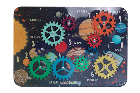 Головоломка Набор шестеренок Космос