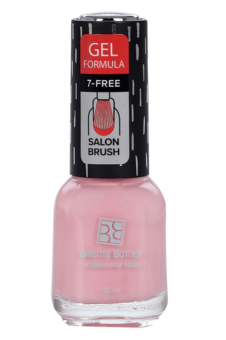 Лак Brigitte Bottier гелевый пастел розовый 12 мл GF-24