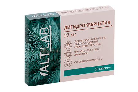 Дигидрокверцетин Altlab, 50 шт, таблетки