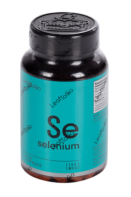 Селен LeafToGo, 100 шт, капсулы