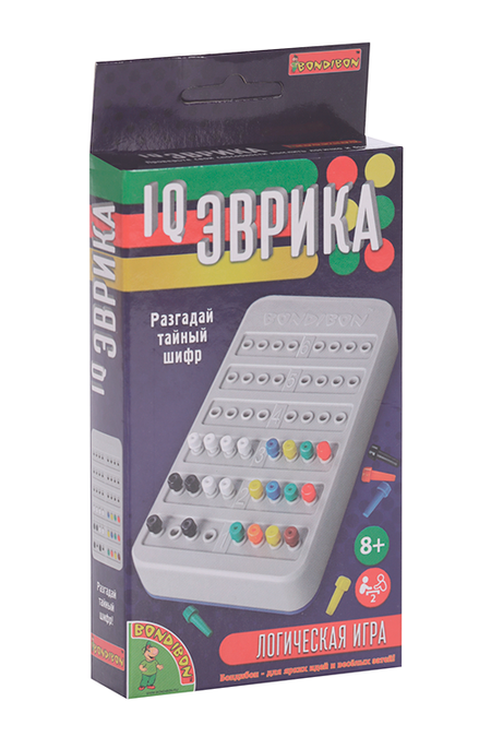 Игра-головоломка BONDIBON логическая IQ Эврика игра головоломка professor puzzle ltd динамит нобеля 1340