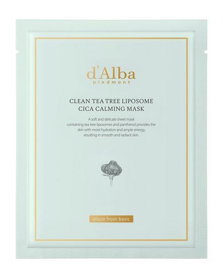 d'Alba Clean Tea Tree Liposome Cica Calming Mask