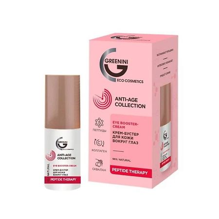 Крем для лица GREENINI Мезо-крем омолаживающий с пептидами ANTI-AGE