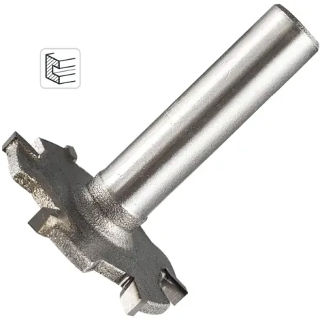 Фреза по дереву кромочная фальцевая 553366 30x2.5 мм хвостовик 8 мм