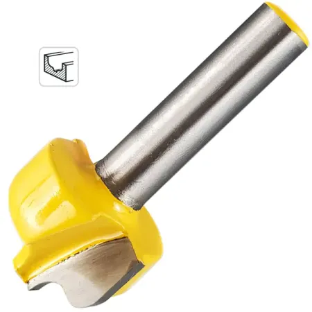 Фреза по дереву пазовая фасонная 553383 23.8x16 мм хвостовик 8 мм