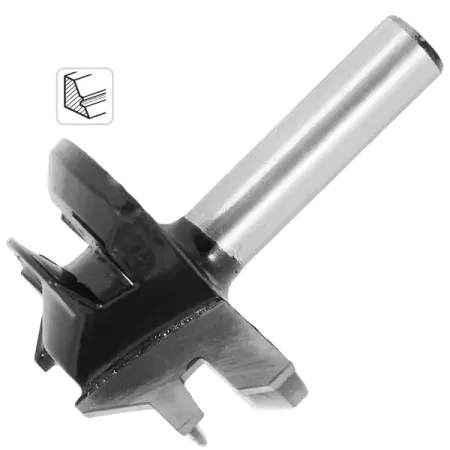 Фреза по дереву комбинированная рамочная 1410200 38.1x17 мм хвостовик 8 мм