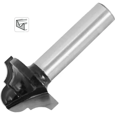 Фреза по дереву пазовая фасонная 1411702 22x13 мм хвостовик 8 мм