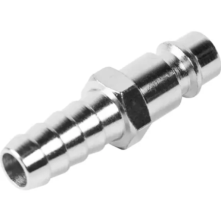 Переходник для компрессора Elitech штуцер рапид - штуцер елочка 10 мм и кольцо 10 - 15 мм