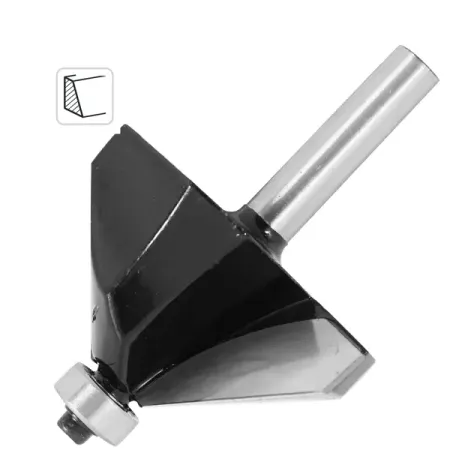 Фреза по дереву кромочная конусная 1410601 50.8x27 мм хвостовик 8 мм