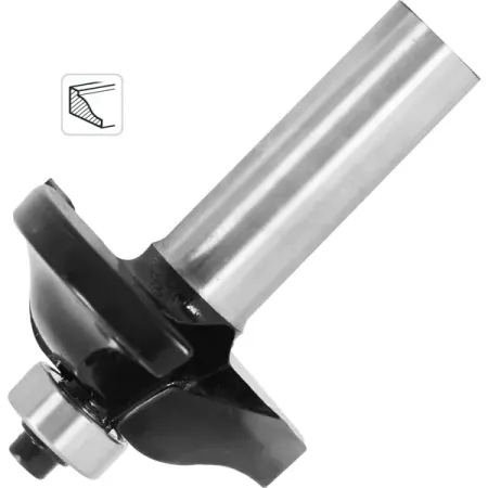 Фреза по дереву фигирейная горизонтальная 1411100 41.3x13 мм хвостовик 12 мм