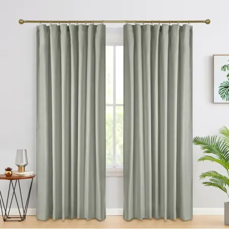 Штора на ленте KREAFORTA Raspberry 200x280 см зеленый