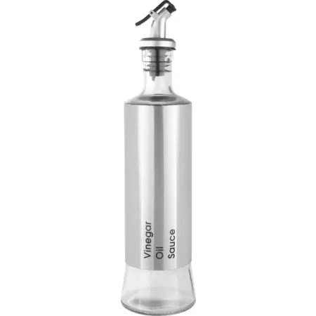 Бутылка для масла и уксуса Mallony Olivia 0.5 л стекло цвет прозрачный