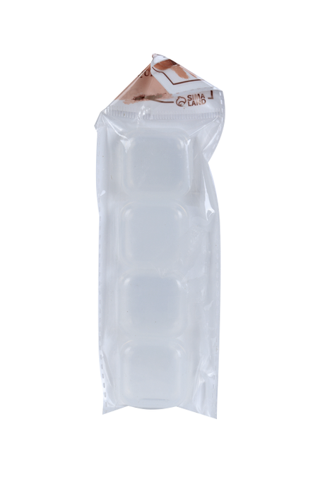 Набор Queen fair контейнеров д/декора 4 шт 2,7×2,7×1 см цвет прозрачный