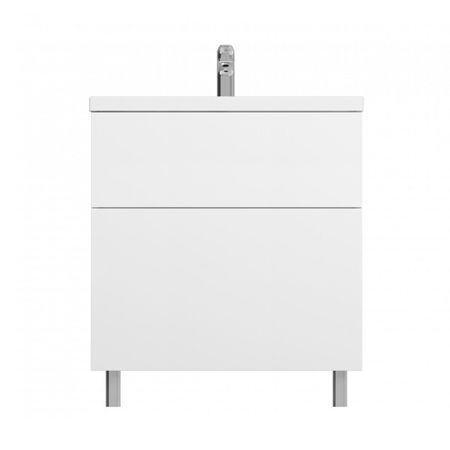 Тумба под раковину AM.PM Gem 75 см напольная белая (M90FSX07522WG32) для honda civic 2016 2017 2018 2019 2020 10 го поколения fk7 хэтчбек задний спойлер type r стиль тюнинг крыло багажника украшение для губ