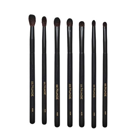 Набор кистей BENUAGE Набор натуральных кистей для макияжа глаз натуральных кристаллов аiercrystal