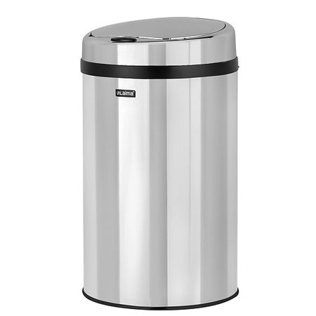 Ведро LAIMA Ведро мусорное сенсорное крышка серебро мусорное ведро настольное пластиковое